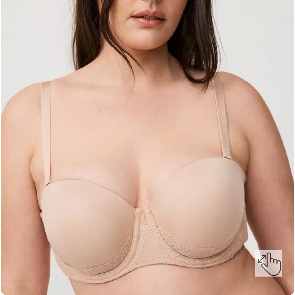 Torrid Bombshell Everyday Strapless Push-Up Bra - 40D - Picture 5 of 6